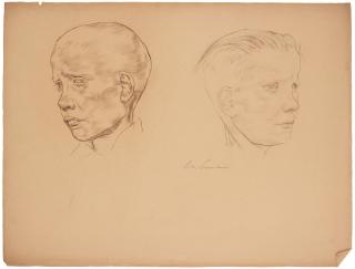 Lotte Laserstein - Portraits of two young boys