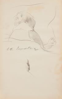 Lotte Laserstein - Sleeping baby