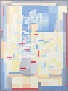 Lou Loeber - Bloemen in een interieur