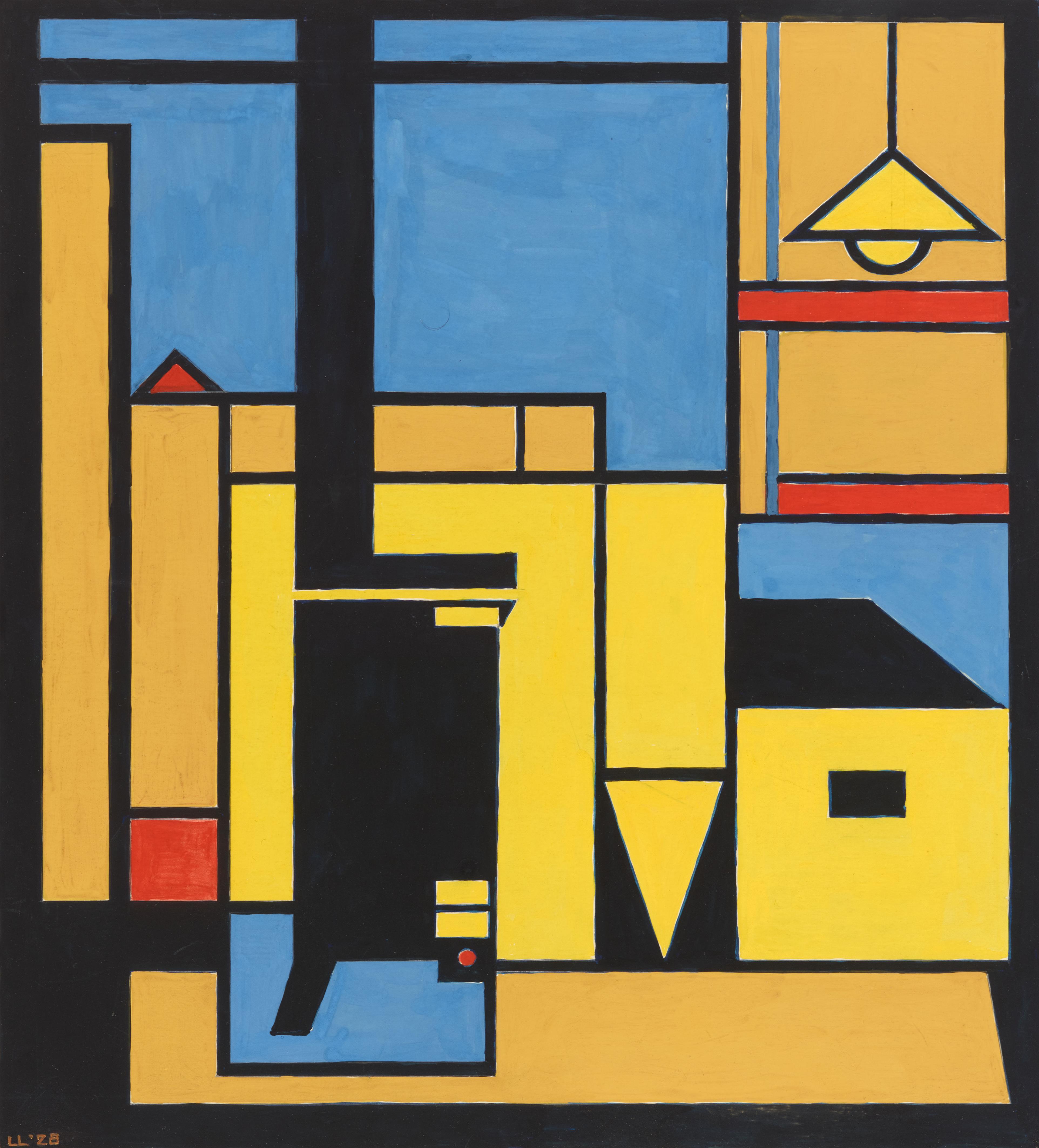 Lou Loeber - Ohne Titel (Lampe und Ofen)