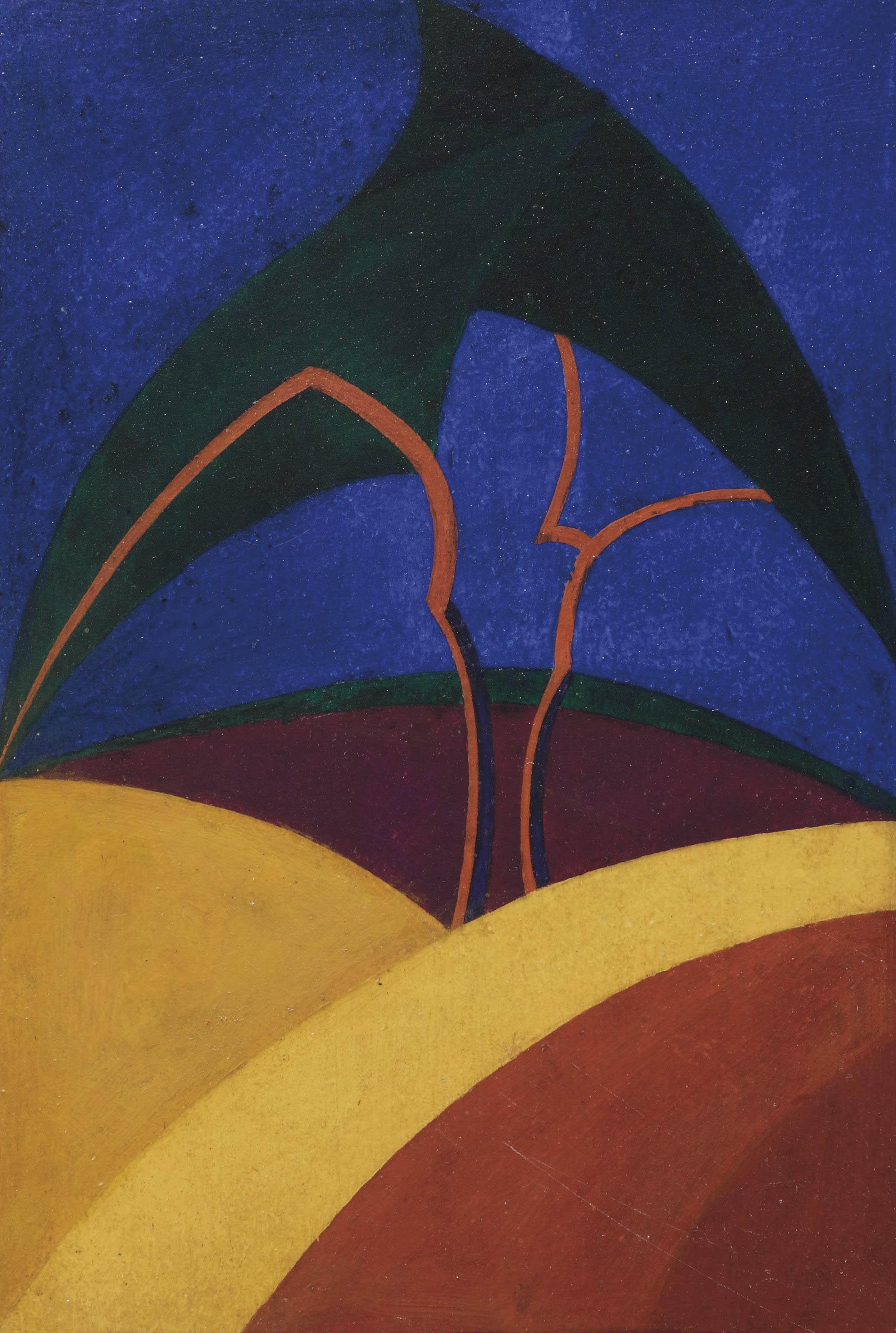 Lou Loeber - Twee boompjes