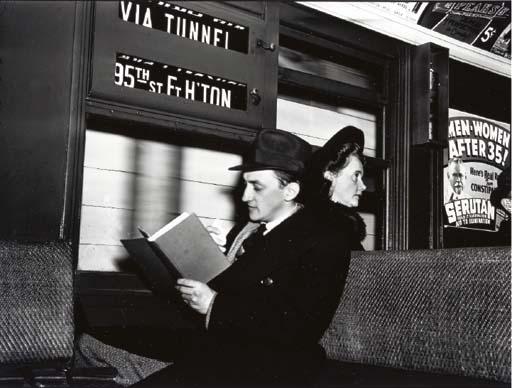 Lou Stoumen - Subway, New York, 1940
