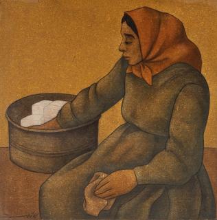 Louai Kayyali - Syrianuntitled (Lady)