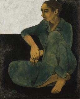 Louay Kayali - Femme assise
