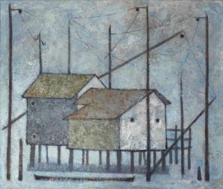 Louay Kayyali - Akwakh Al Sayyadin (Fishermen\'s Huts)