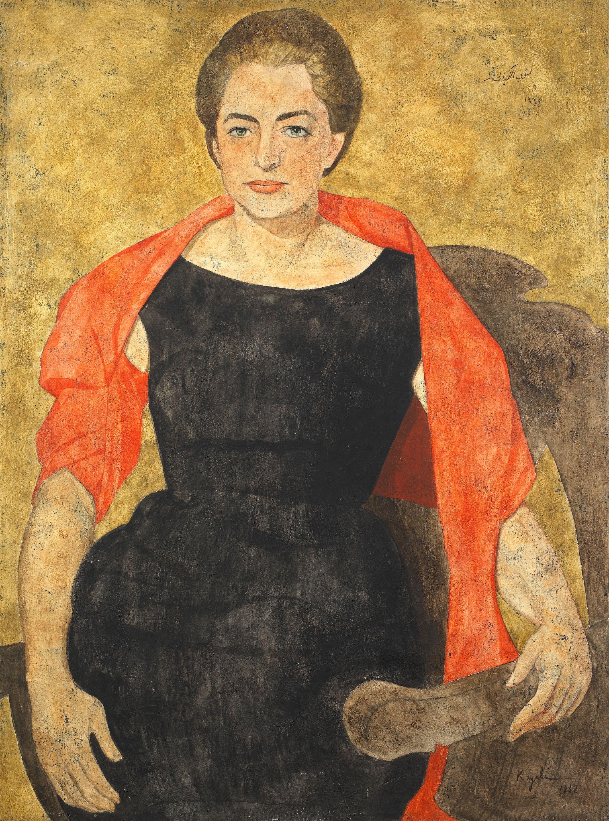 Louay Kayyali - Portrait of Jacqueline van den Brandeler (nee. Merrier)