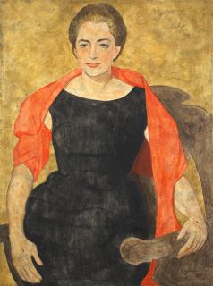 Louay Kayyali - Portrait of Jacqueline van den Brandeler (nee. Merrier)