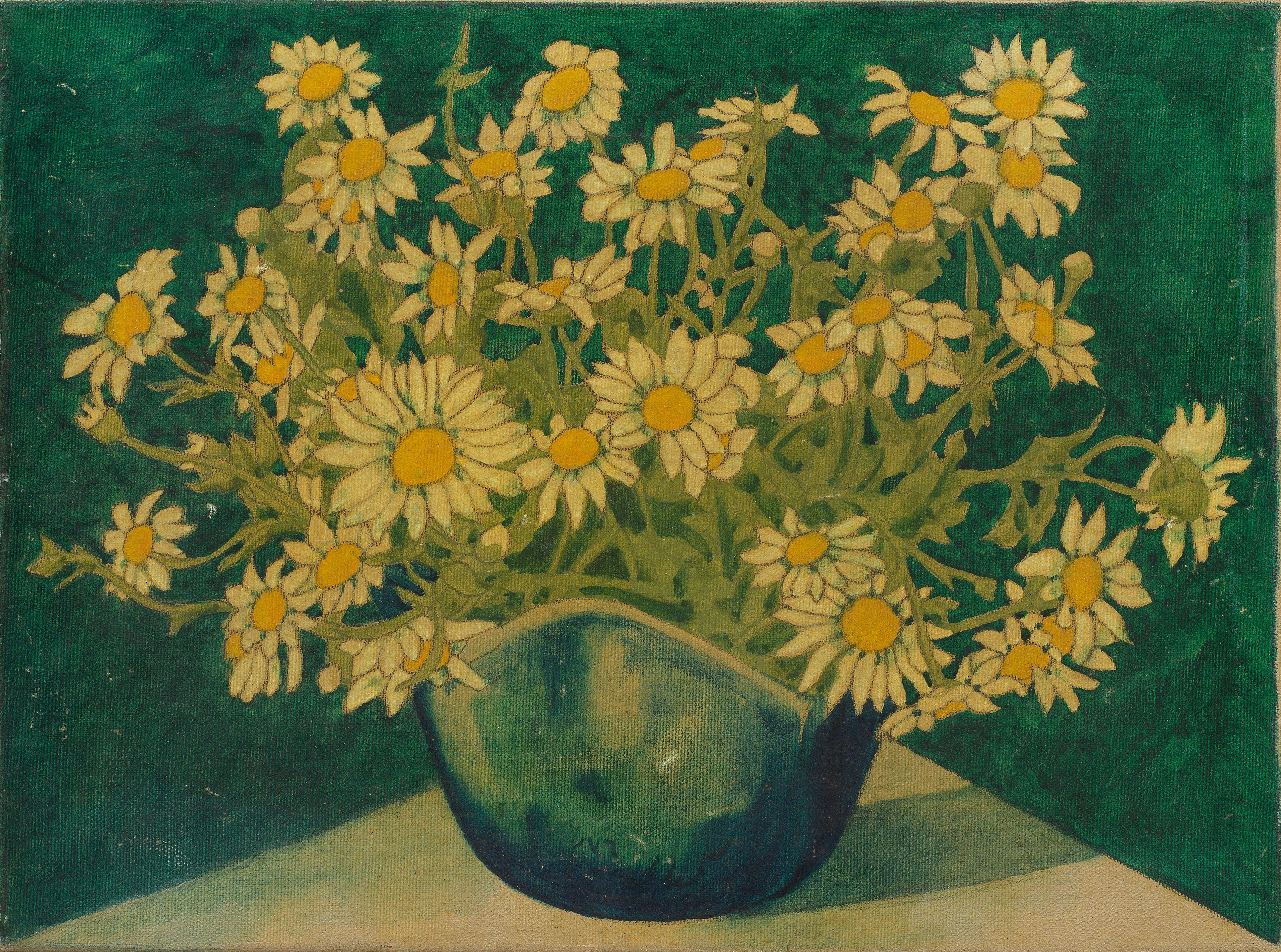Louay Kayyali - White Daisies