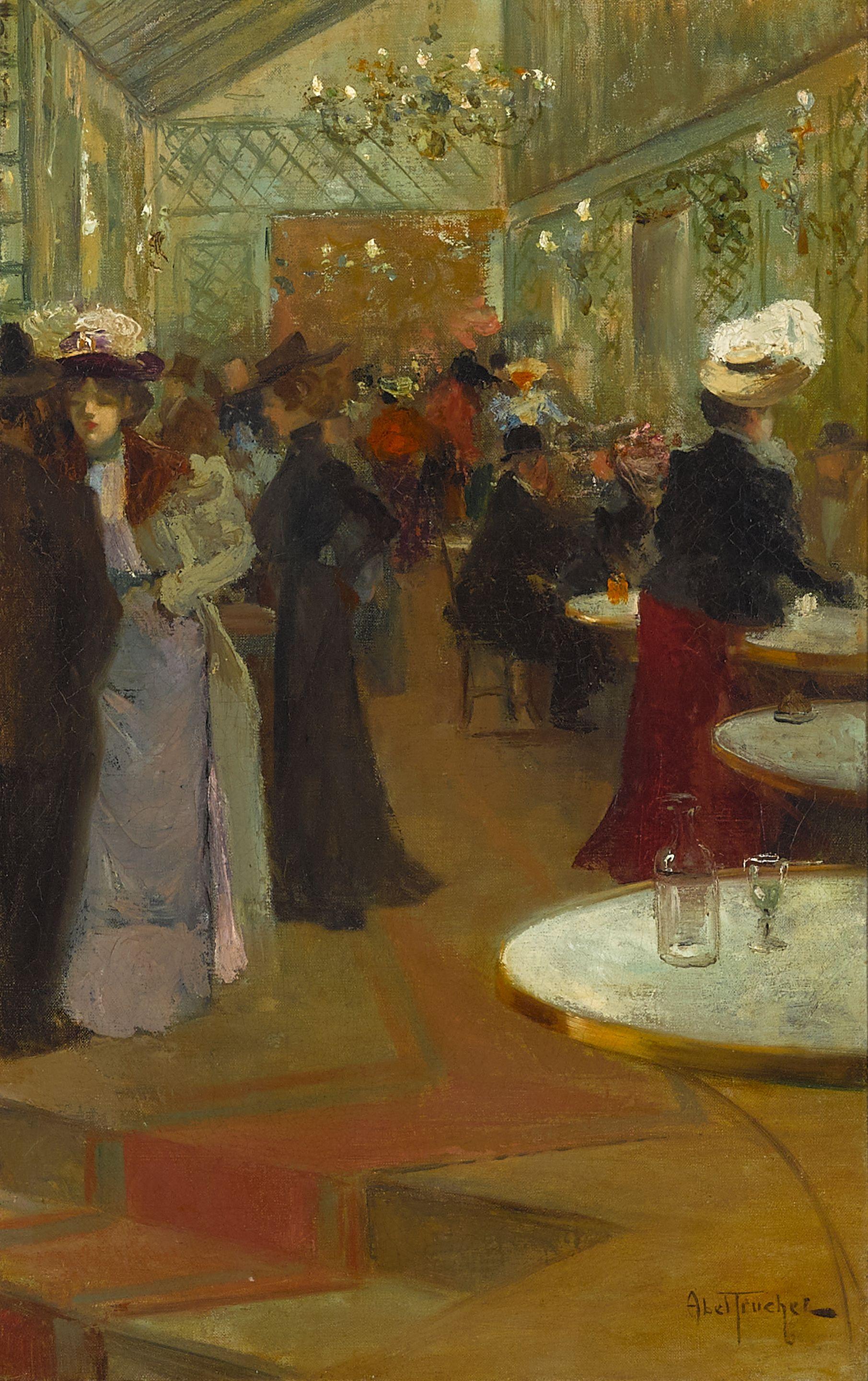 Louis Abel-Truchet - Le Soir au Cafe