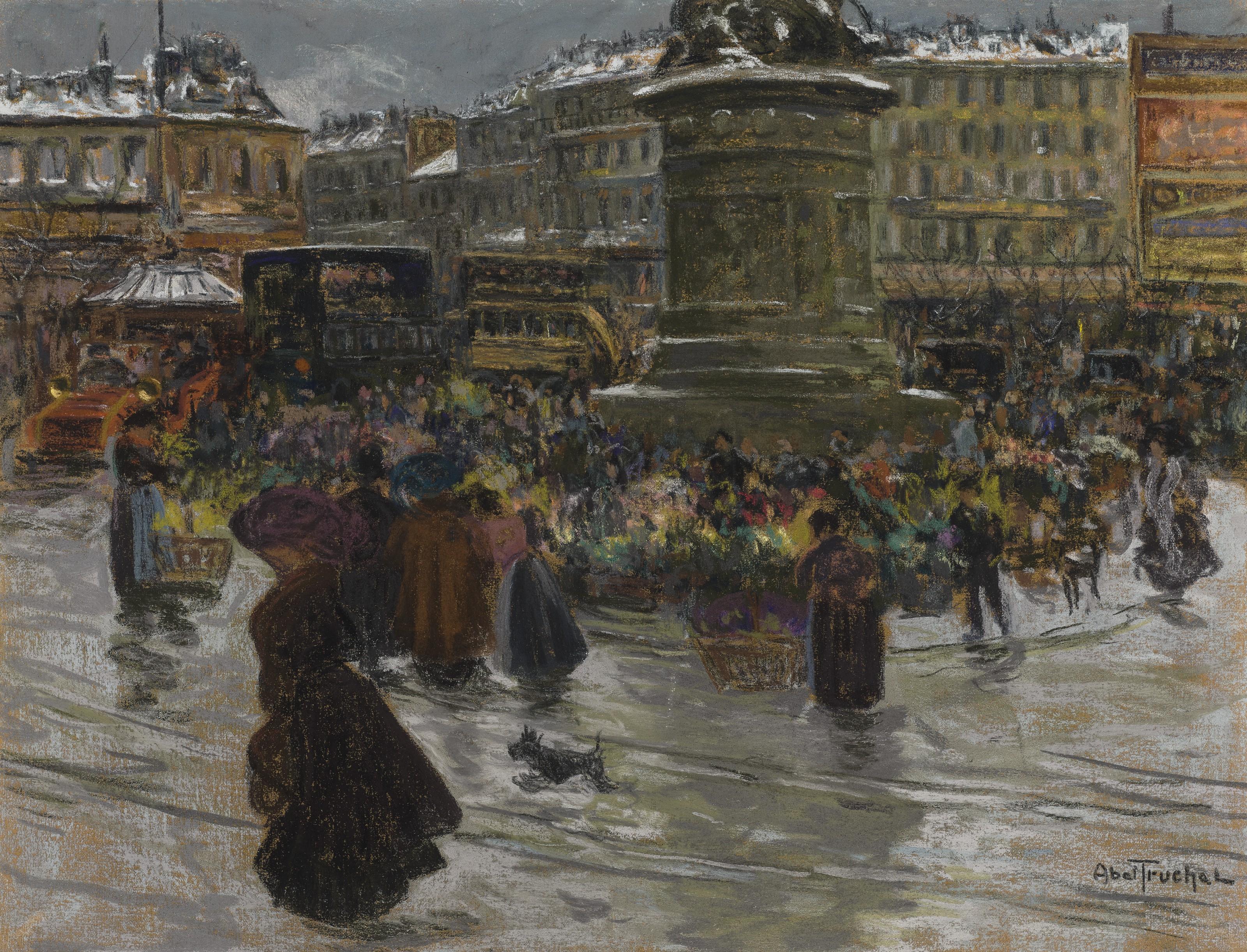 Louis Abel-Truchet - Place de la République