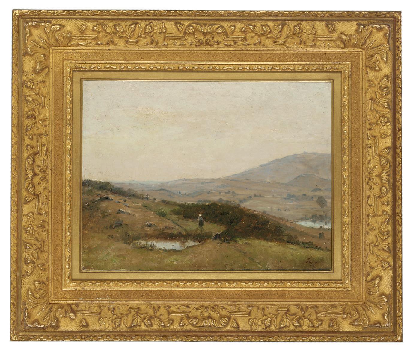 Louis-Aime Japy - Walking in the  hills