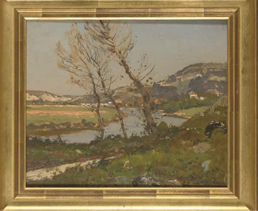 Louis-Alexandre Cabie - Paysage de Montagne