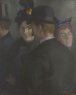 Louis Anquetin - Au foyer du théâtre