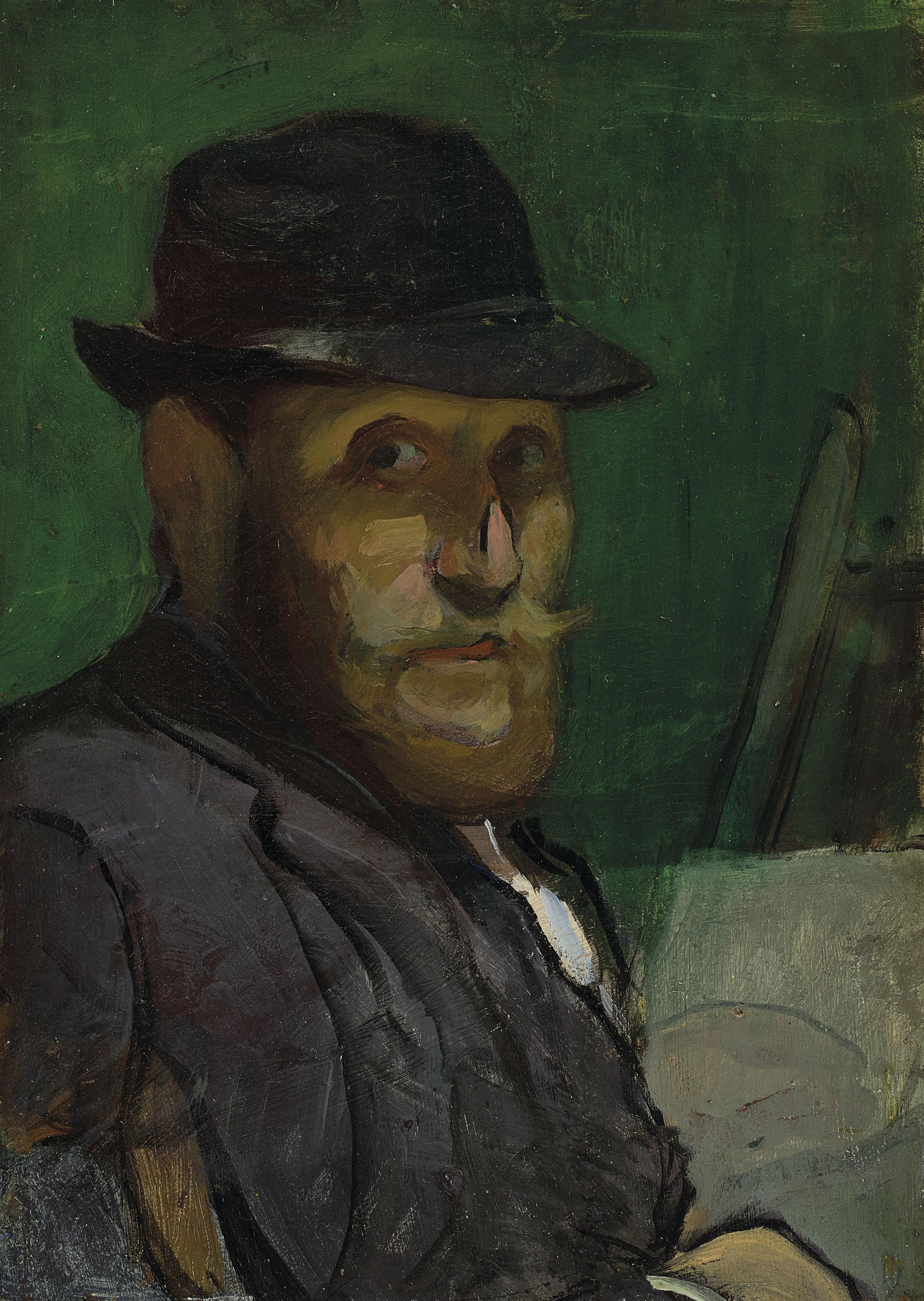 Louis Anquetin - Autoportrait au chevalet