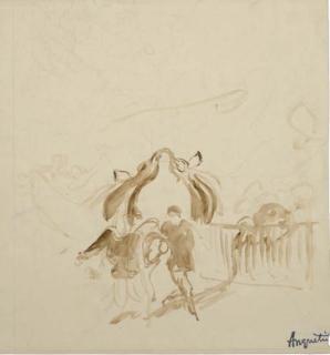 Louis Anquetin - Etude de figures