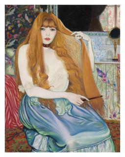 Louis Anquetin - Femme à sa toilette