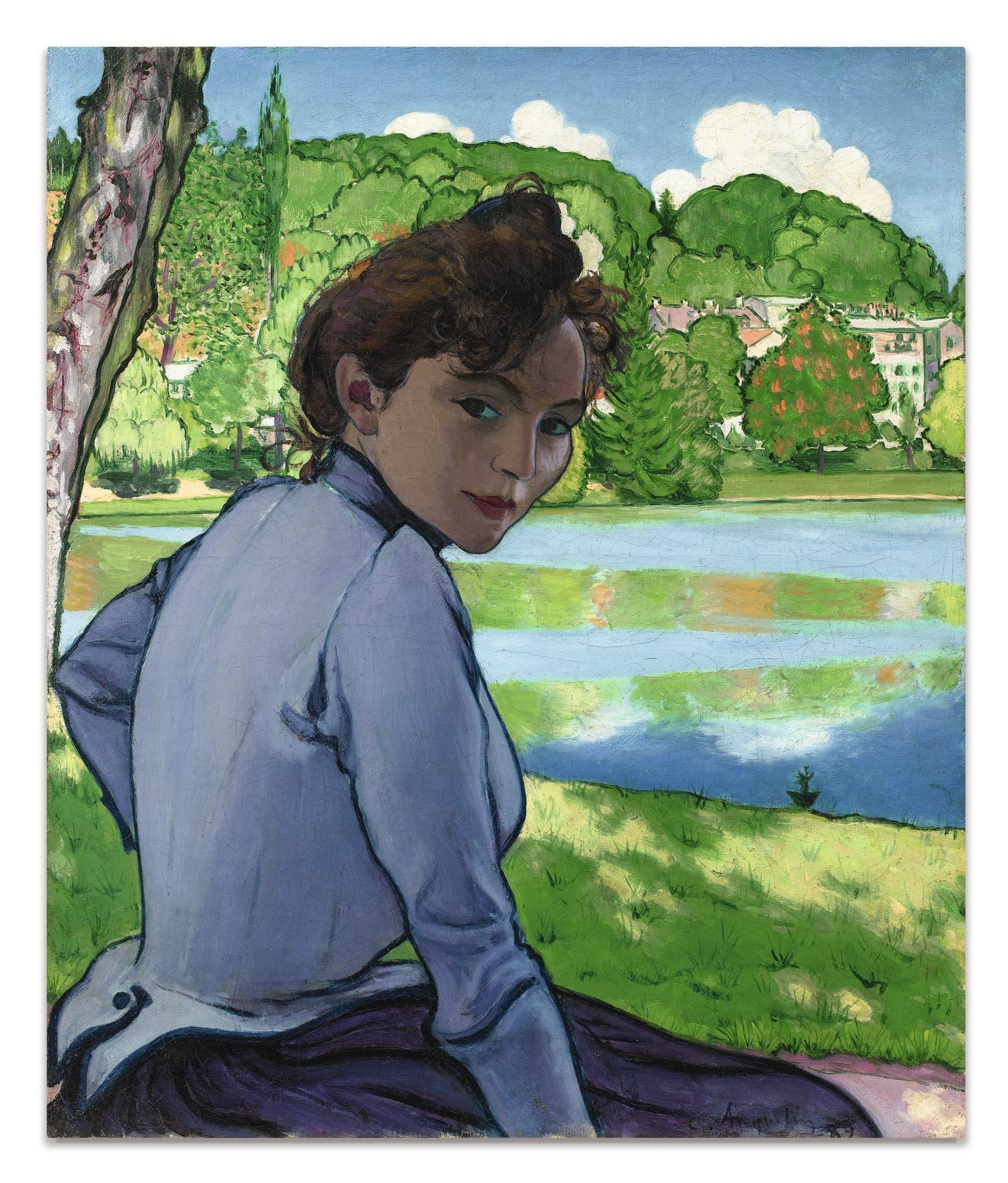 Louis Anquetin - Femme Au Bord De L\'Eau