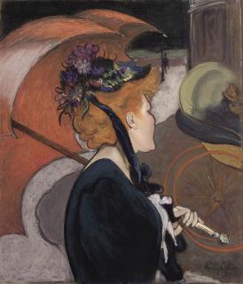 Louis Anquetin - Femme Au Parapluie