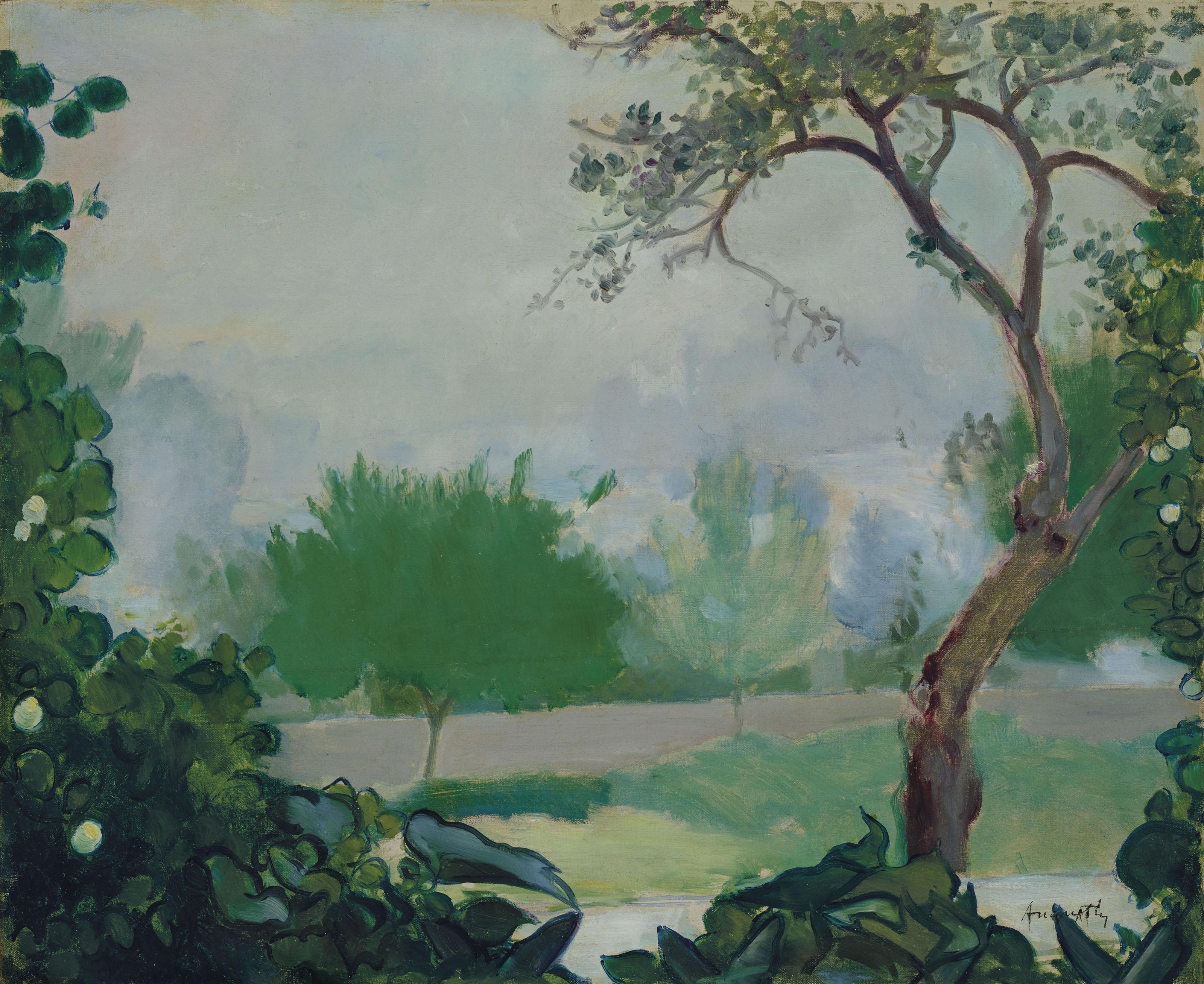 Louis Anquetin - Jardin aux environs d\'Étrépagny