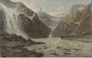 Louis Apol - A fjord