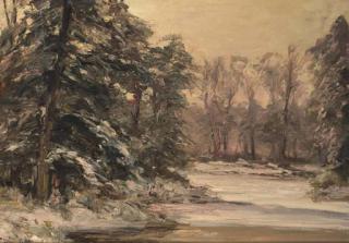 Louis Apol - A winter forest