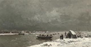 Louis Apol - The river ferry