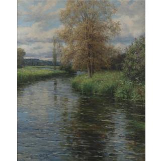 Louis Aston Knight - At The Water\'S Edge