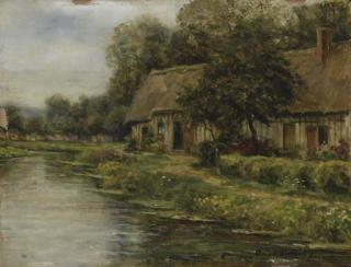 Louis Aston Knight - Cottage In Normandy