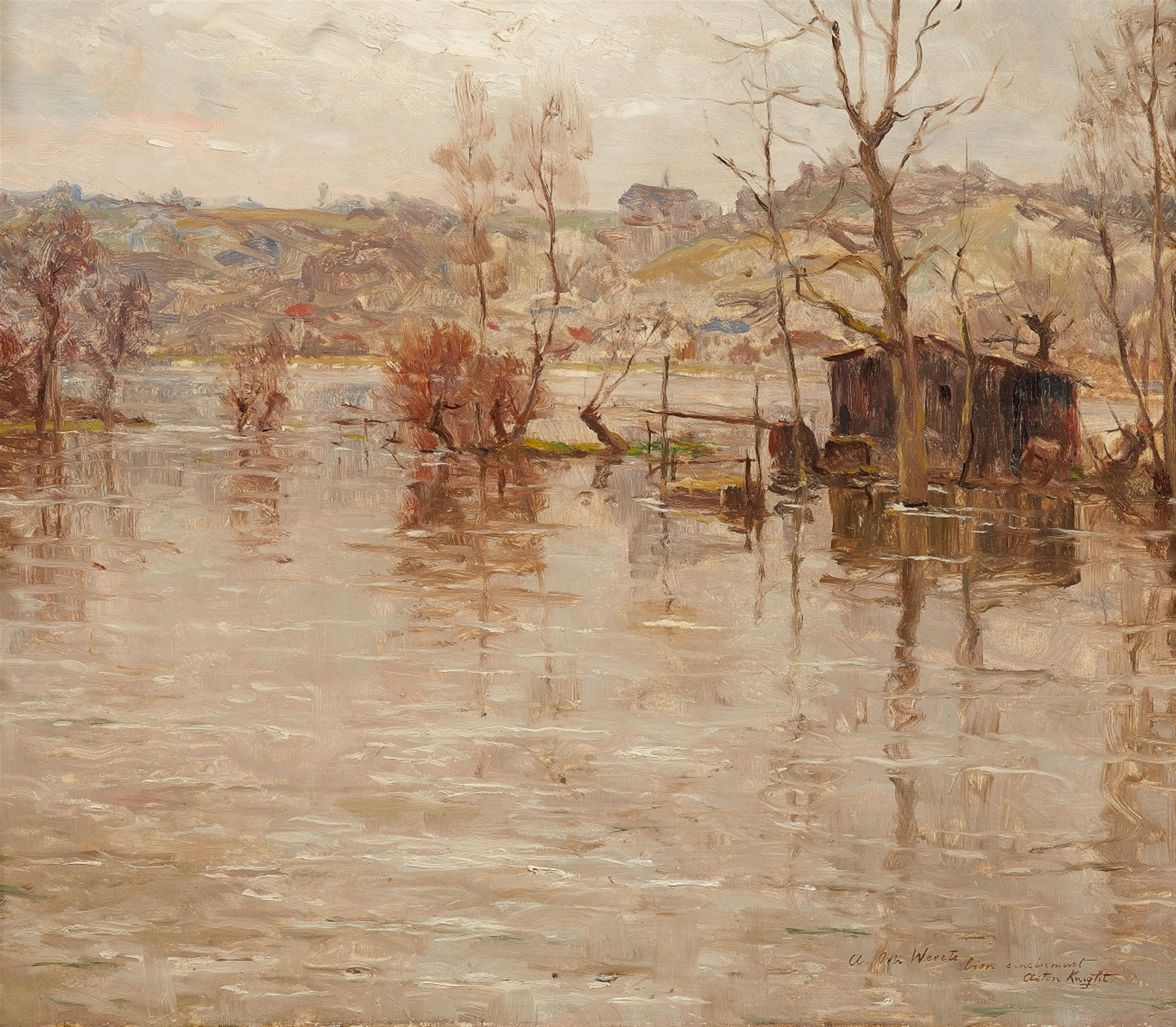 Louis Aston Knight - Französische Landschaft