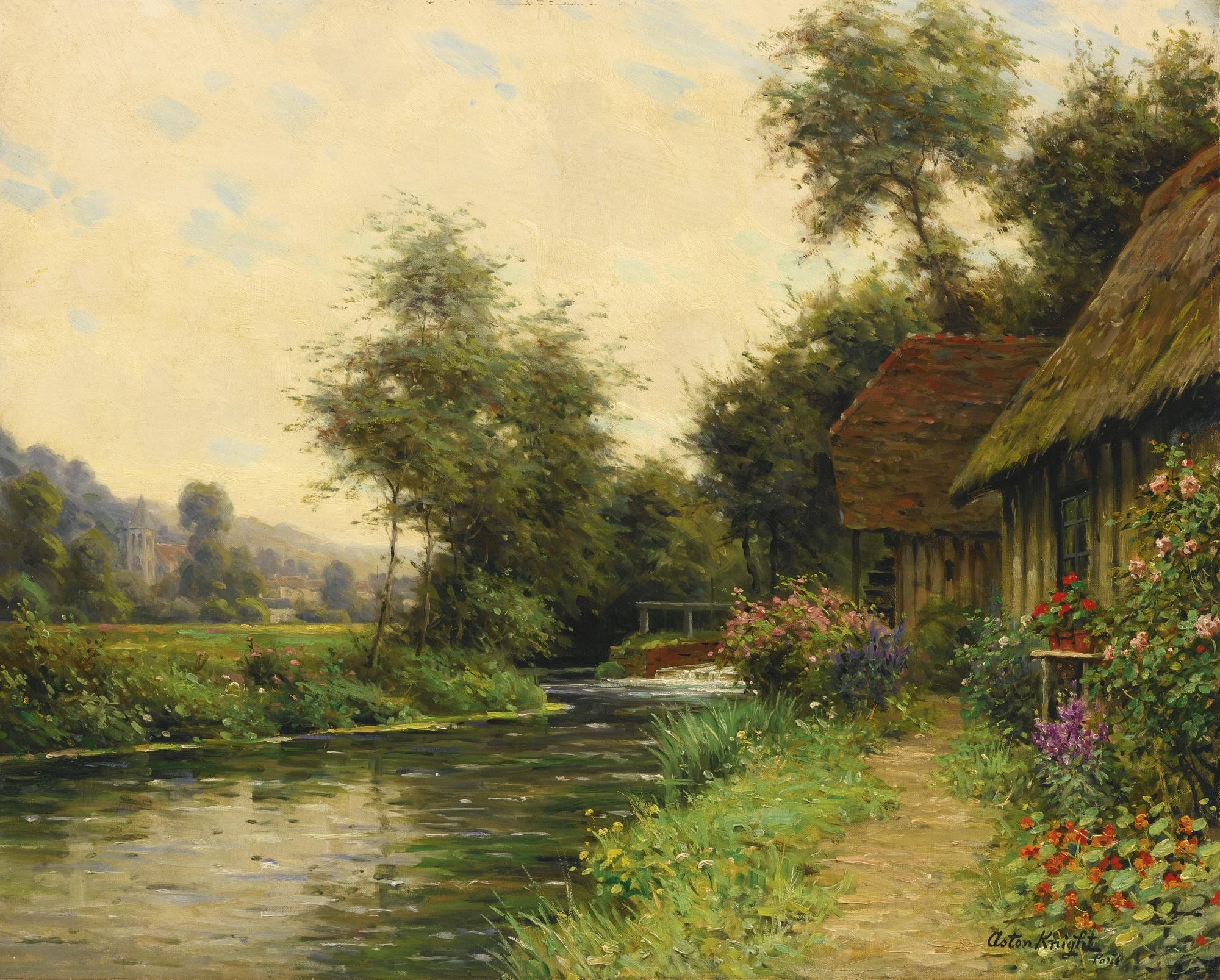 Louis Aston Knight - Miller\'S Cottage
