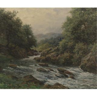Louis Aston Knight - Mountain Stream