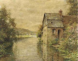 Louis Aston Knight - On the River