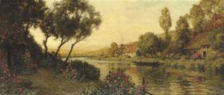 Louis Aston Knight - Path Along the River