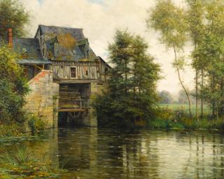 Louis Aston Knight - The river mill