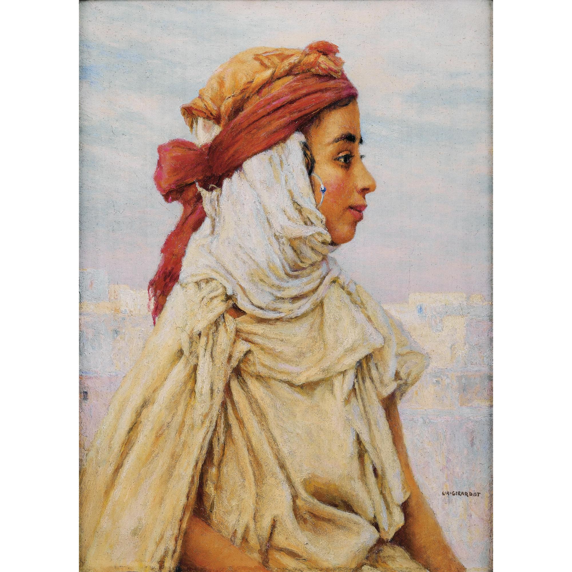 Louis Auguste Girardot - Jeune Fille De Profil