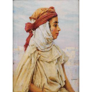 Louis Auguste Girardot - Jeune Fille De Profil