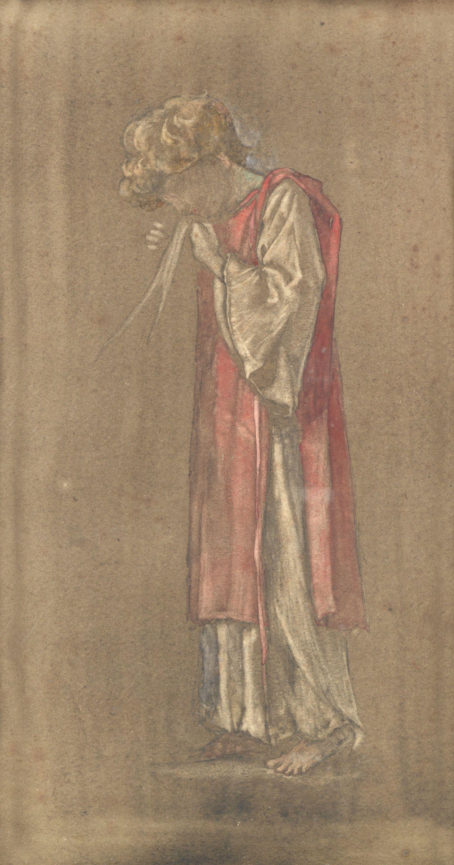 Louis B. Davis - Study for the dream of St Martin