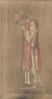 Louis B. Davis - Study for the dream of St Martin