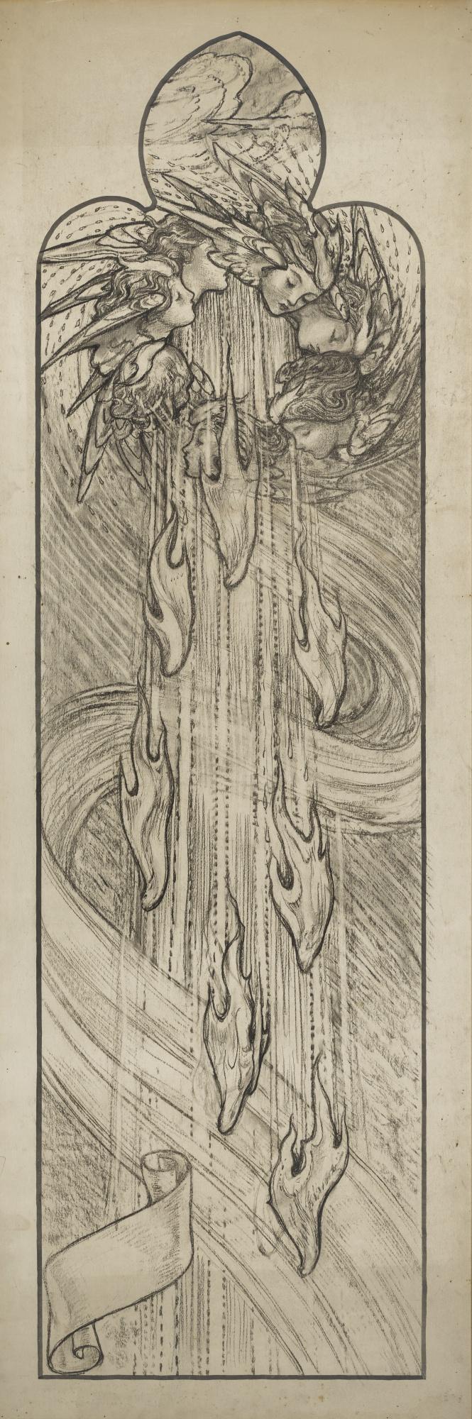 Louis B. Davis - Tears Of Heaven, Design For A Window