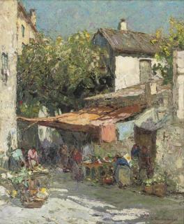 Louis Bonamici - Marché À La Colle Sur Loup