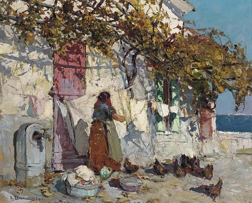 Louis Bonamici - Mazet à la treille