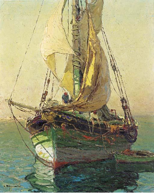 Louis Bonamici - Un peschereccio