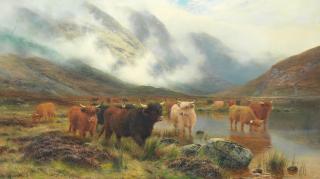 Louis Bosworth Hurt - At the Water\'s Edge