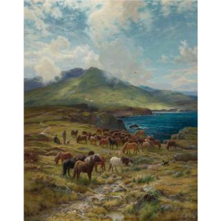 Louis Bosworth Hurt - British Highland Sunshine