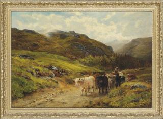Louis Bosworth Hurt - Driving Highland Cattle