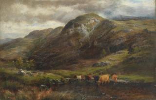 Louis Bosworth Hurt - Highland cattle in Glen Cannich