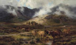 Louis Bosworth Hurt - Highland cattle