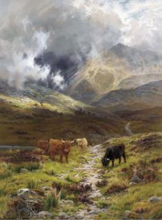 Louis Bosworth Hurt - Hills of Ross Shire, Glen Torridon