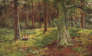 Louis Bosworth Hurt - In the wood