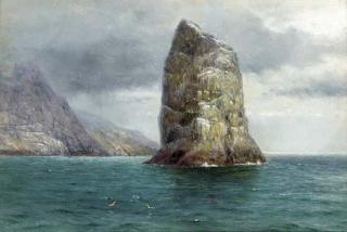 Louis Bosworth Hurt - The Gannet Stack, St. Kilda